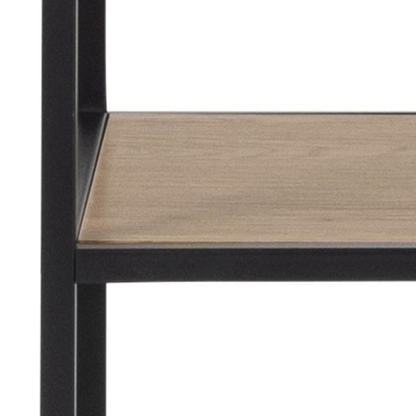 Regał Seaford XIV dąb/czarny - ACTONA